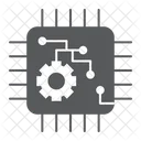 Cibernetica Artificial Inteligencia Ícone
