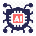 Seguridad Cibernetica Ai Candado Icon