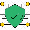 Ciberseguridad Proteccion De Datos Seguridad De La Red Icono