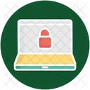 Seguridad Cibernetica Contrasena De Computadora Portatil Contrasena De Inicio De Sesion Icono