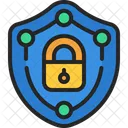 La seguridad cibernética  Icon