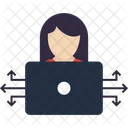 Cyber Hacker Proteccion Icon