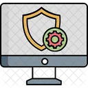 Seguridad Cibernetica Lcd Monitor Icon