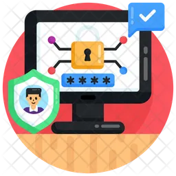 Ciberseguridad verificada  Icono