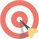 Bullseye Reticule Jeu De Flechettes Icon