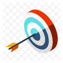 Cible Bullseye Succes Icône