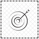 Cible De Tir Cible Arme Cible Icône