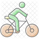 Cycling Awesome Outline Icon Travel And Tour Icons Ícone