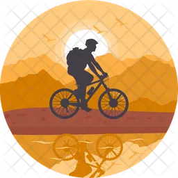 Ciclismo de aventura  Icono