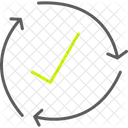 Ciclo Proceso Flujo Icono