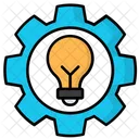 Ciclo Criativo Lampada Ideia Icon