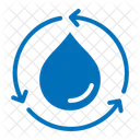 Ciclo Da Agua Agua Reciclagem De Agua Icon