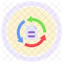 Ciclo De Iteracao Icon