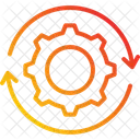 Ciclo De Processo Ciclo Transicao Ícone