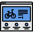 Ciclo On Line Bicicleta On Line Site De Ciclo Icon