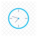 Cicular Clock Wall Clock Clock Icon