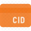 Cid number of card  Icon
