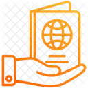Cidadania Passaporte Nacionalidade Ícone
