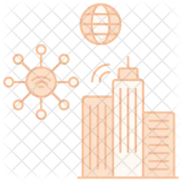 Cidade inteligente  Ícone