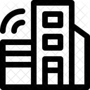 Cidade Inteligente Rede Rede Eletrica Ícone