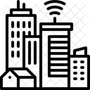 Cidade inteligente  Ícone