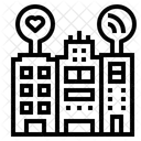 Cidade inteligente  Ícone