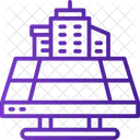 Cidade solar  Ícone
