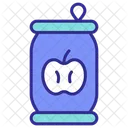 Cider Apple Beverage Icon