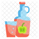 Cider Alcohol Glass Icon