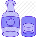 Cider Apple Drink Icon