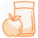 Cider Apple Beverage Icon