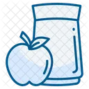 Cider Apple Beverage Icon