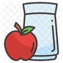 Cider Apple Beverage Icon