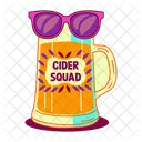 Cider Squad Alcohol Wine Icon