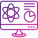 Ciencia Da Computacao Atomo Bioquimica Ícone