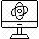 Ciencia Da Computacao Computacao Monitor Ícone