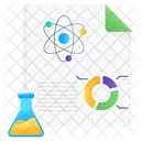 Ciencia De Dados Ciencia Quimica Relatorio De Laboratorio Ícone