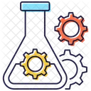 Ciencia De Gestao Ciencia Quimica Gerenciamento De Experimentos Ícone