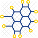 Ciencia Molecular Monocristalina Nanociencia Ícone