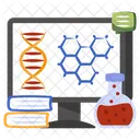 Ciencia On Line Molecula On Line Educacao Cientifica Ícone