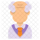 Cientifico Avatar Hombre Icono