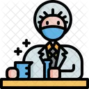 Cientifico Laboratorio Quimica Icono