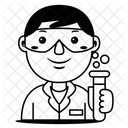 Científico  Icono
