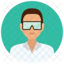 Cientifico Hombre Avatar Icono