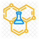 Cientifico Molecular Estructura Icono