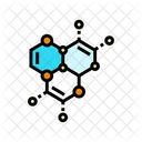 Cientifico Molecular Estructura Icono