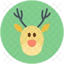 Raindeer Navidad Ciervos Icono