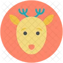 Raindeer Navidad Ciervos Icono