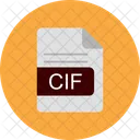 Cif File Format Icon