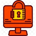 Cifrado Firewall Bloqueo Icon